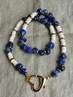 Lapis lazuli, coral sintetic si hematite