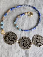 Lapis lazuli, hematit si jad