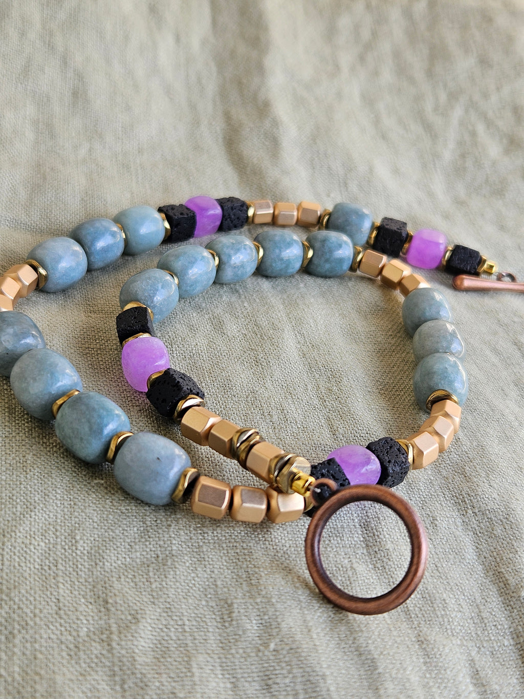 Jad hematite si lava stone