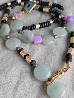 Aventurin, lava stone, jad si hematit