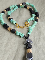 Terahetz, variscit, hematit si lava stone