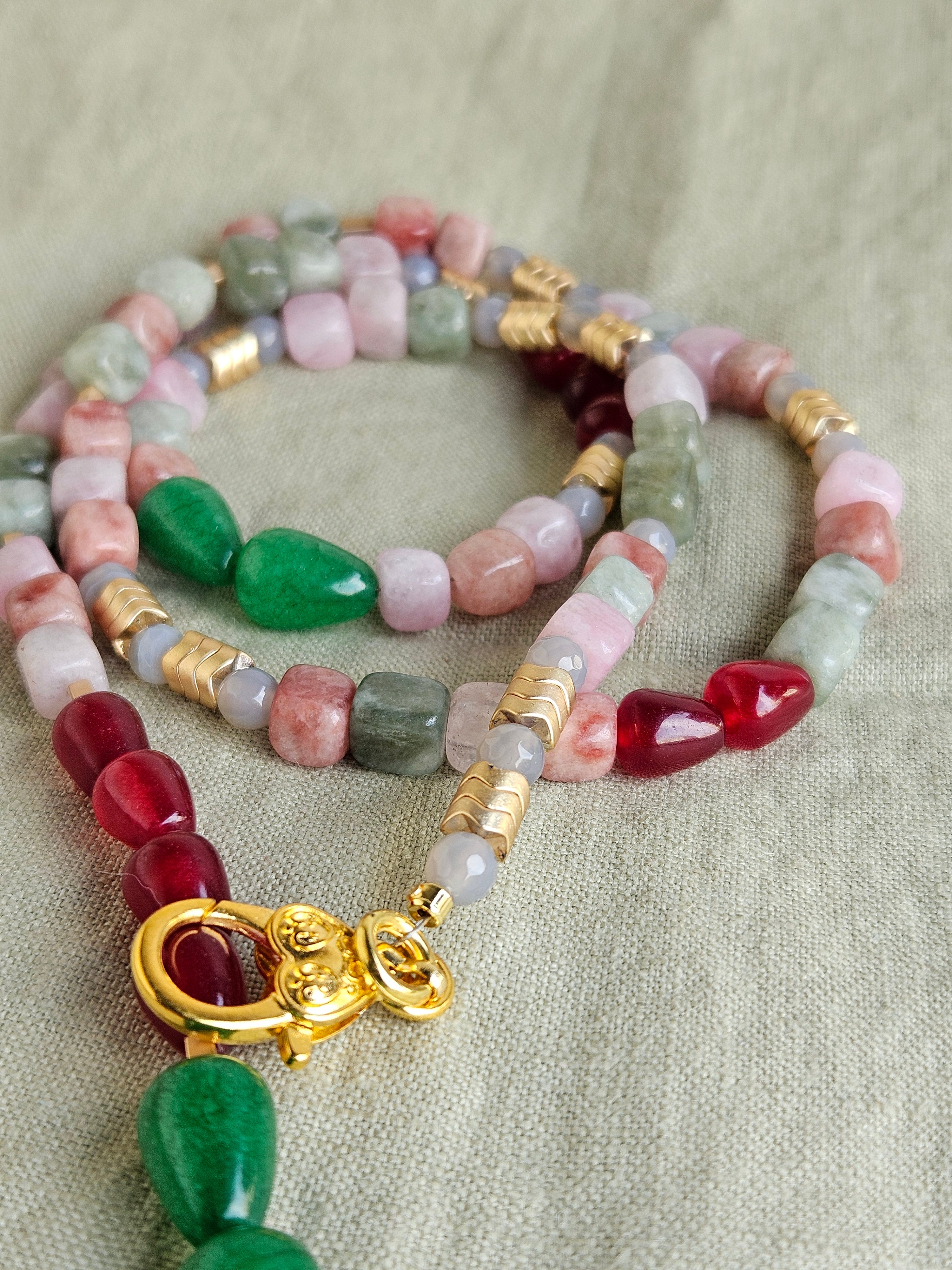 Agate, jad si hematit