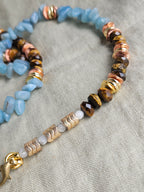 Acvamarin, ochi de tigru si hematite