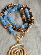 Acvamarin, ochi de tigru si hematite