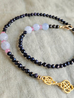 Goldstone, acvamarin si agat