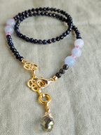 Goldstone, acvamarin si agat