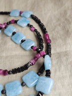 Angelit si hematite