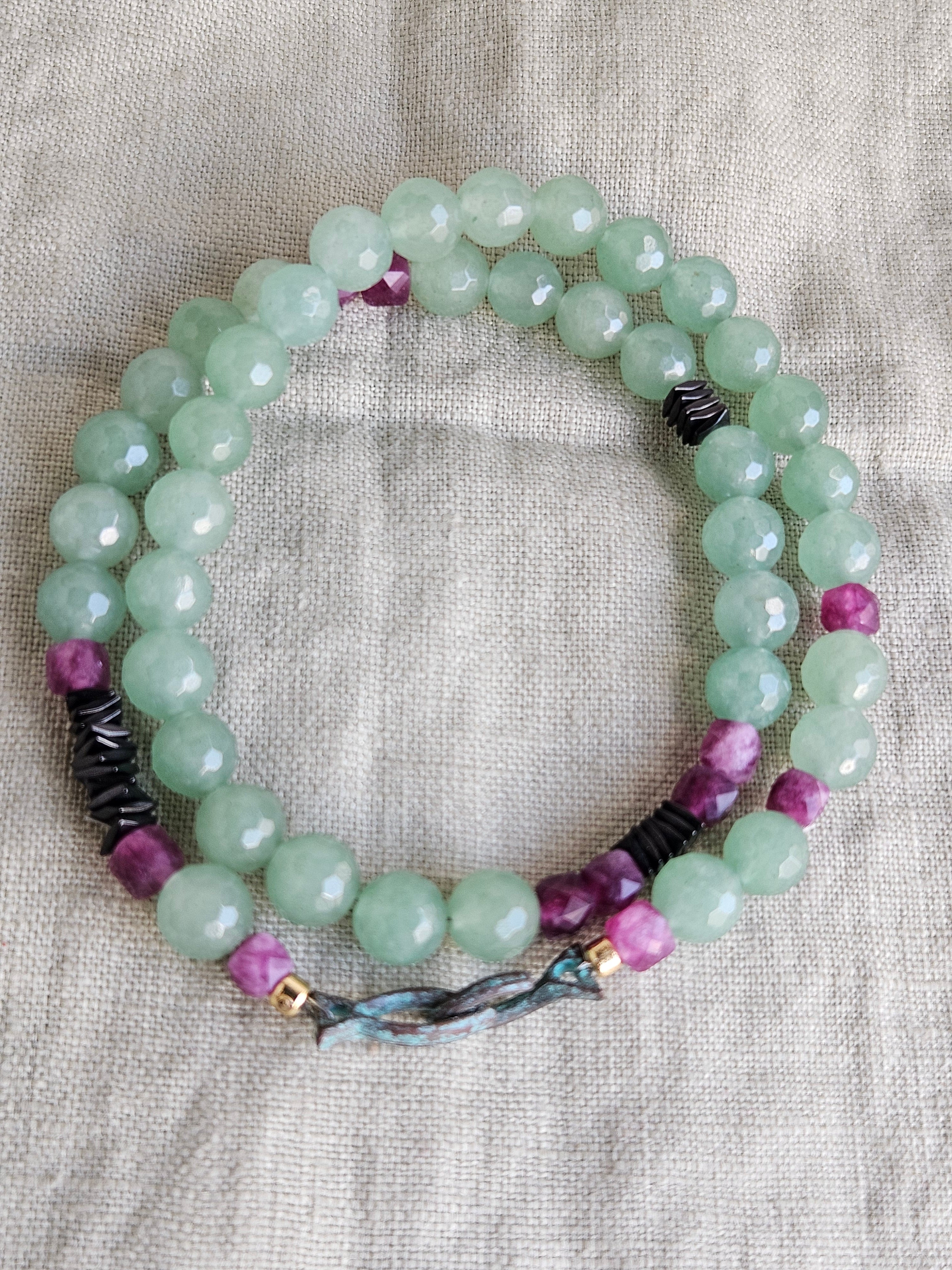 Aventurin, jad si hematite