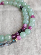 Aventurin, jad si hematite