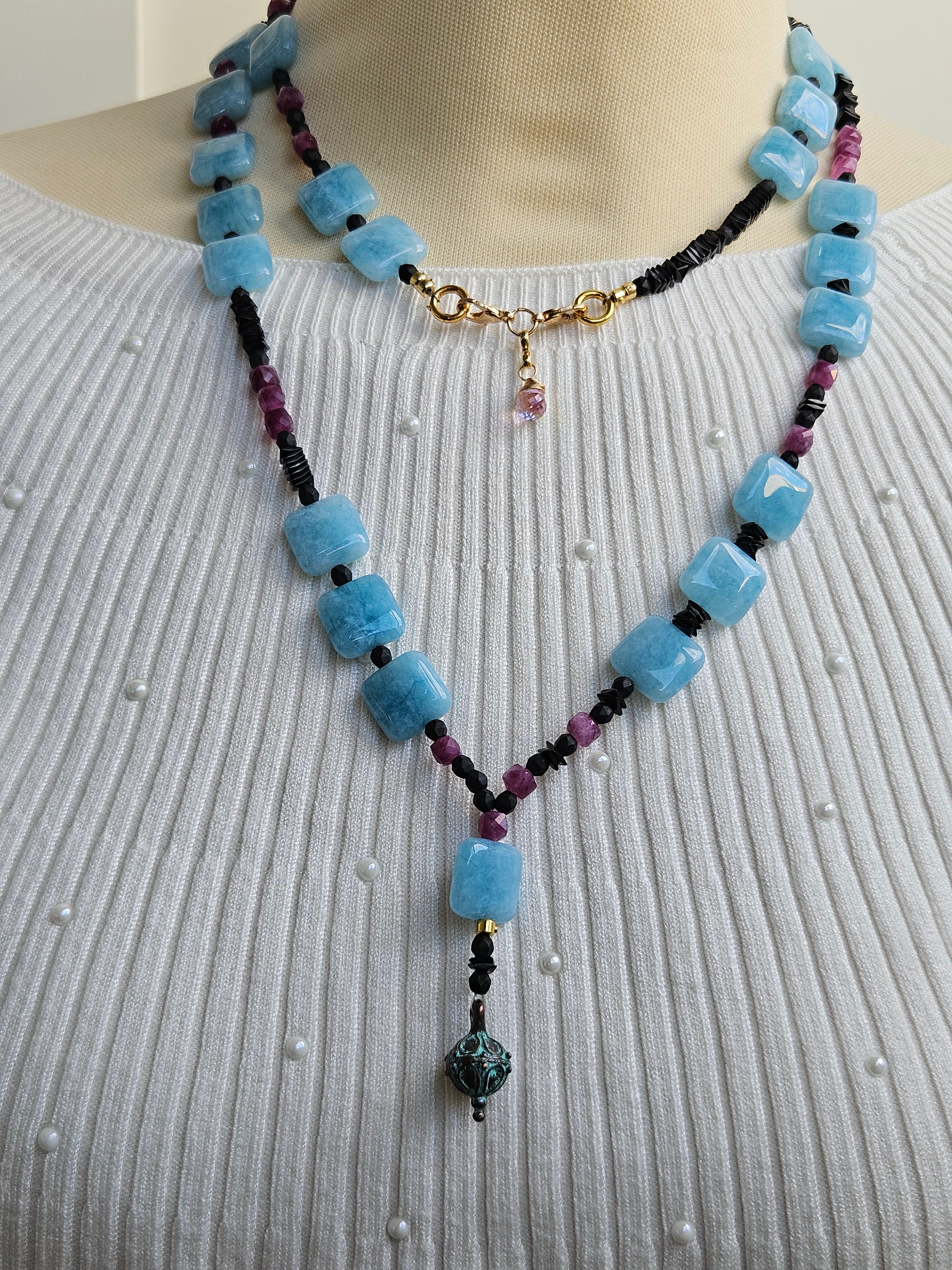 Angelit si hematite