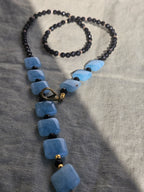 Angelit si turmalina neagra