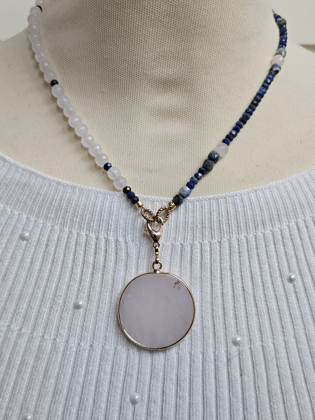 Lapis Lazuli si quart roz