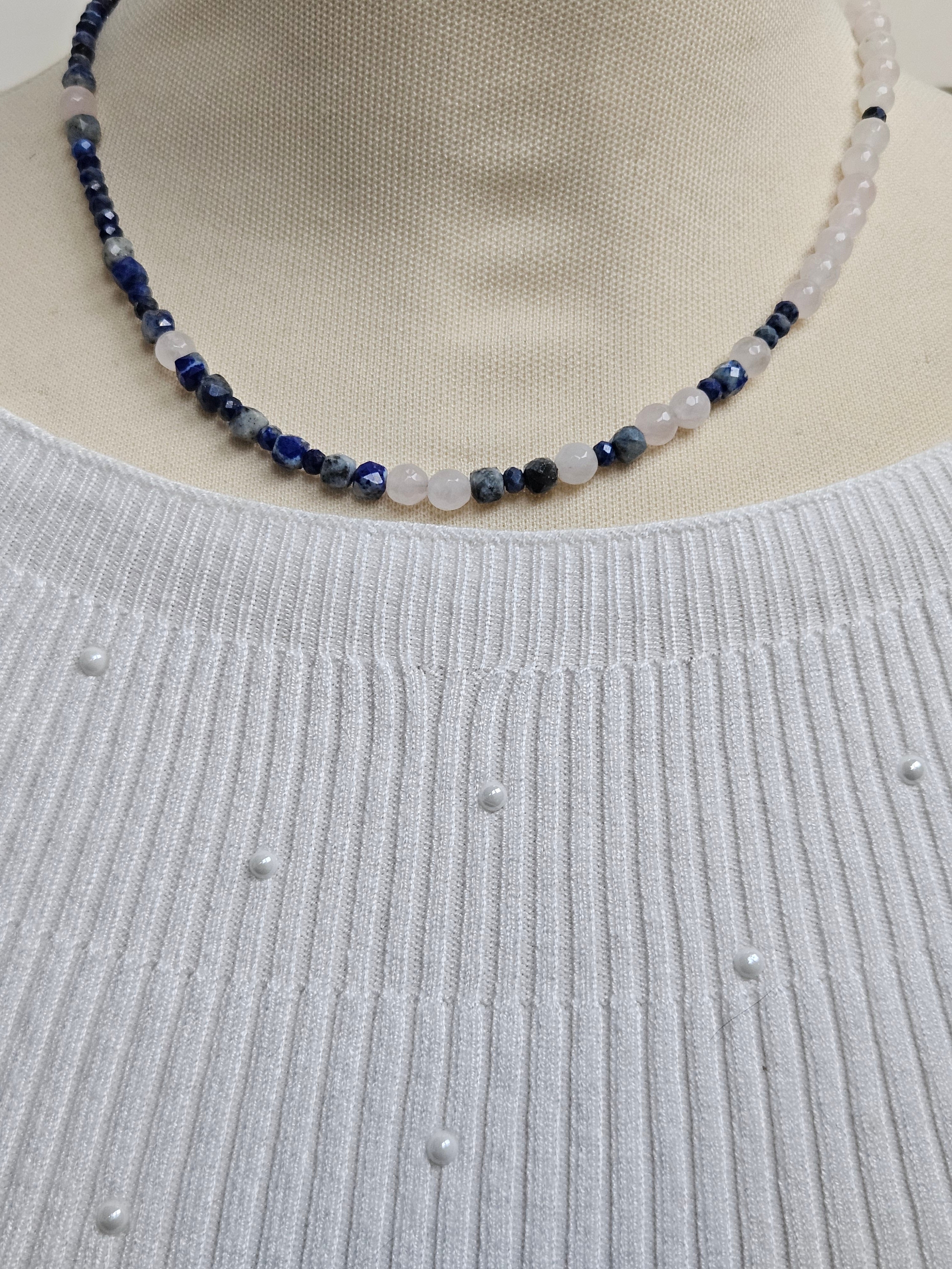 Lapis Lazuli si quart roz