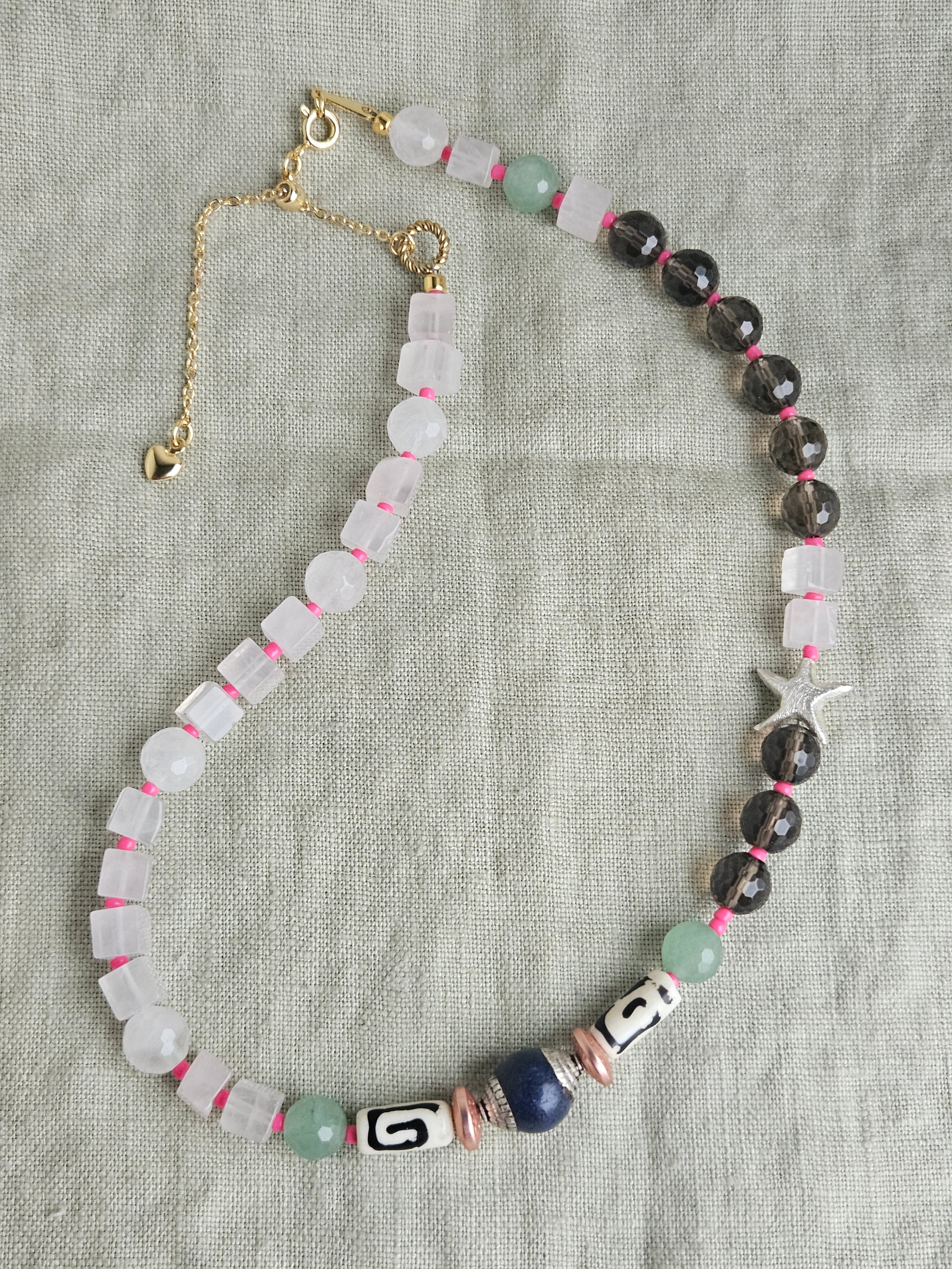 Cuart roz, cuart fumuriu, aventurin