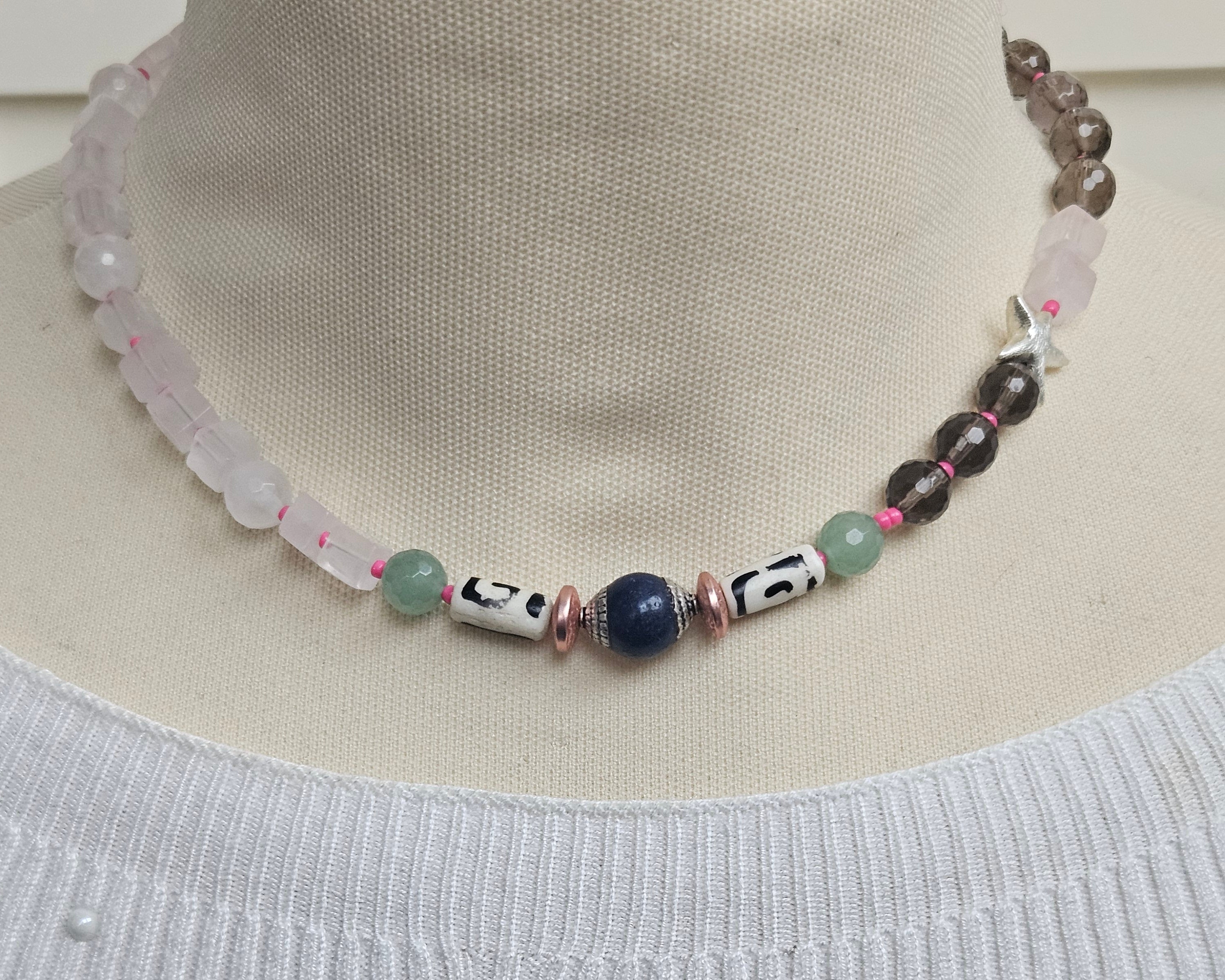 Cuart roz, cuart fumuriu, aventurin