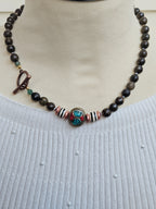 Bronzit cu detalii tibetane