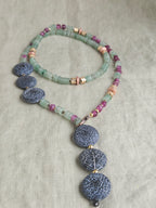 Aventurin, jad si agate cracked