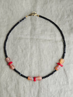 Agat cracked si hematite