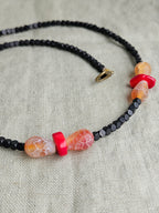 Agat cracked si hematite