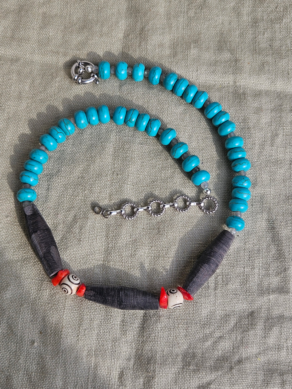 Turcoaze de sinteza, coral si os