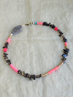 Quart fumuriu, margele Myiuki si os