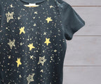 Calea Lactee -Tricou pictat manual