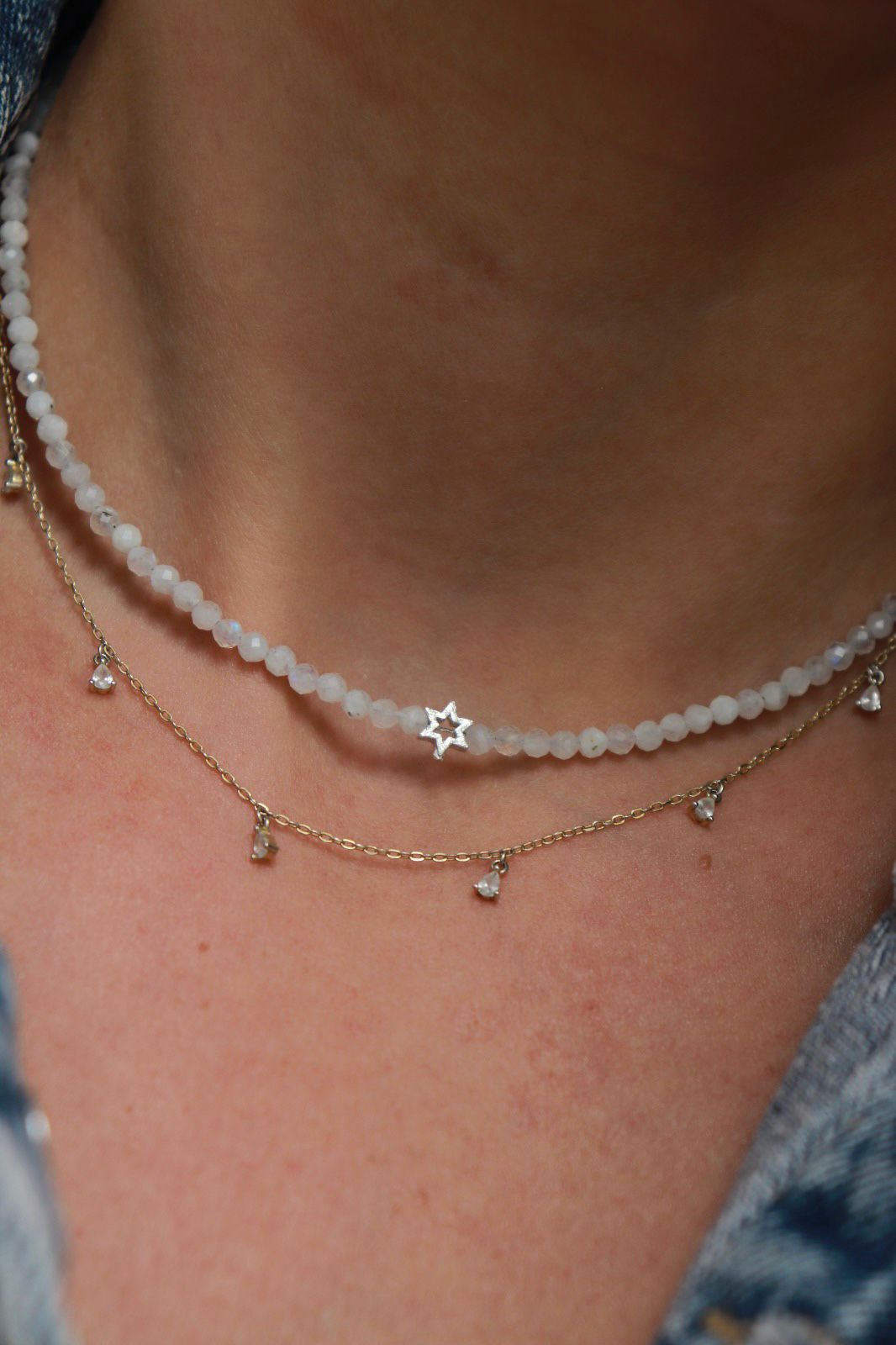 Moonstone necklace