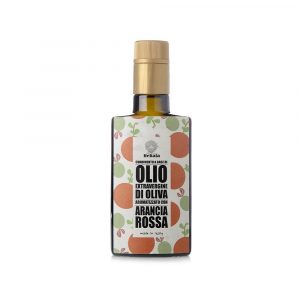 Ulei de masline extravirgin aromatizat portocala rosie, 250ml
