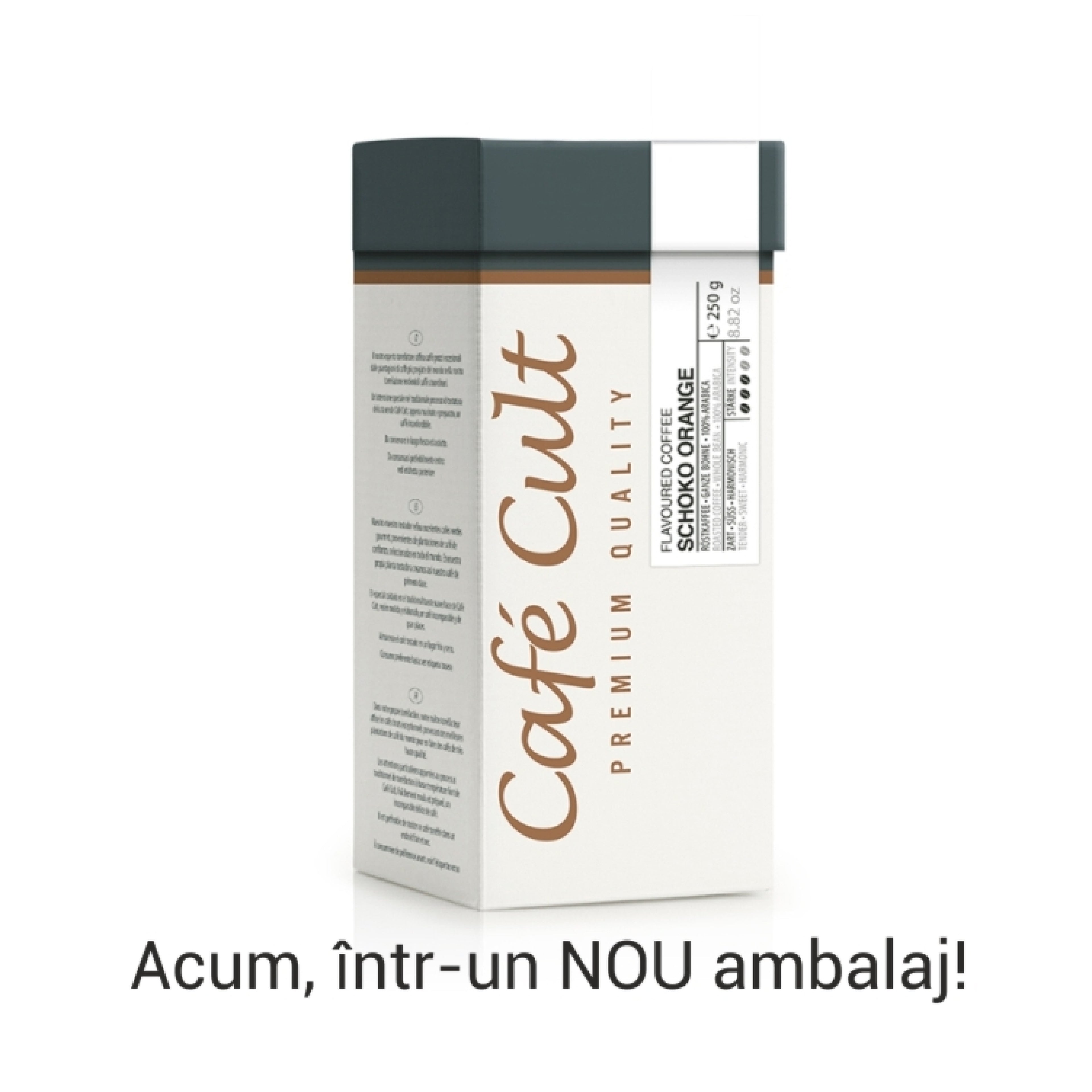 AROMATIZATA- Cafea boabe chocolate Orange, 250 GR /Coffee & tea