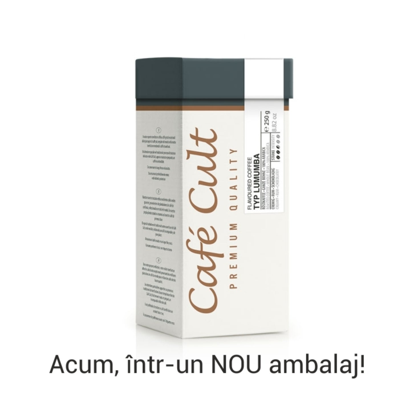 AROMATIZATA- Cafea boabe Chocolate Rum, 250 gr /Coffee & tea