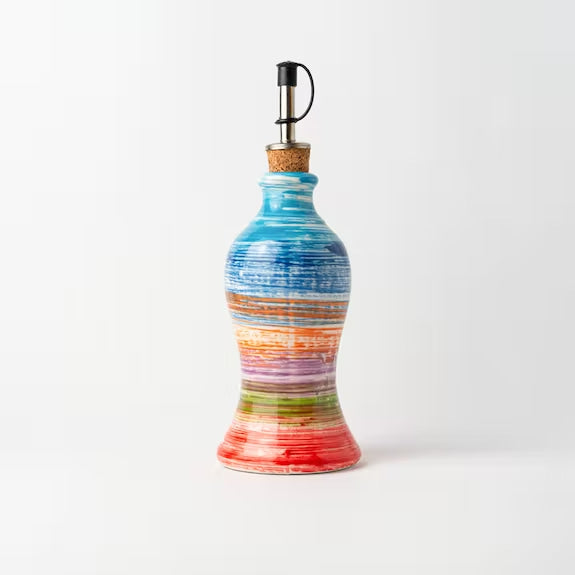 Ceramic container for oil/vinegar, capacity 300 ml