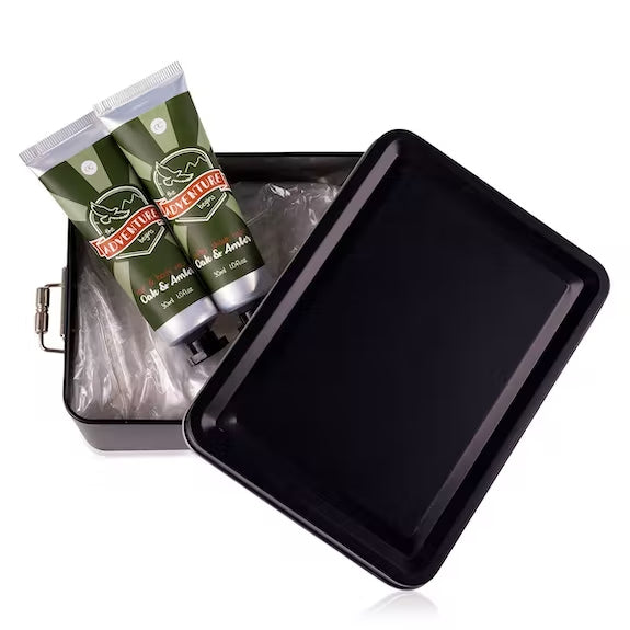 Adventure Collection Set Gel 2in1 hair&amp;body wash 30ml, aftershave balm 30ml, rain poncho (reusable)
