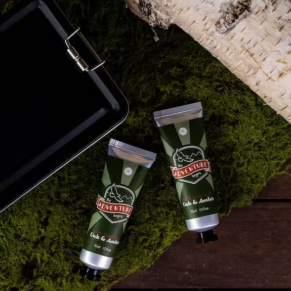 Adventure Collection Set Gel 2in1 hair&amp;body wash 30ml, aftershave balm 30ml, rain poncho (reusable)