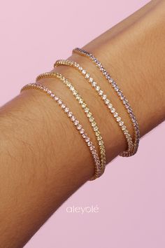 925 silver bracelet with zirconia and chain, adjustable /Fashion gifts