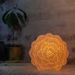 Iluniq - decorative table lamp, gift idea - ROSE