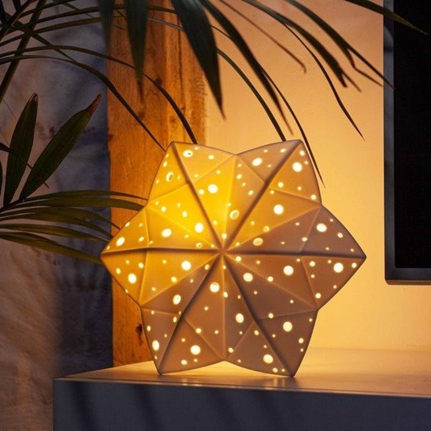 Iluniq- Decorative table lamp, gift idea- STAR