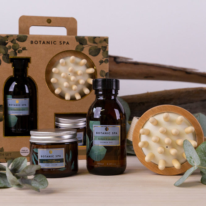 BOTANIC SPA bath set - 2 products + massage brush