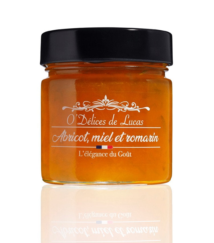 Dulceata de caise cu miere si rozmarin, 230g