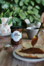 Sale%- Salted caramel jam (with Guerande salt flowers), 250g