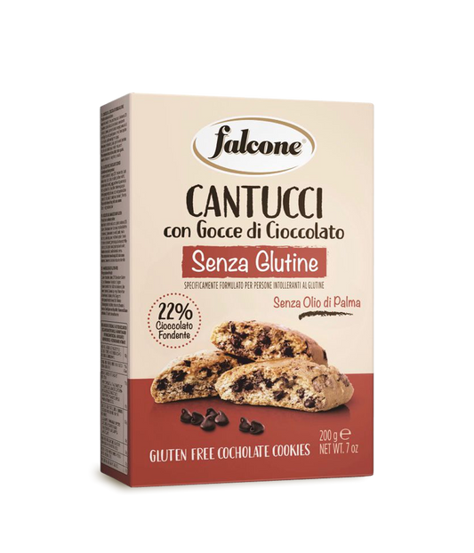 FARA GLUTEN- Cantucci cu Ciocolata, 200g