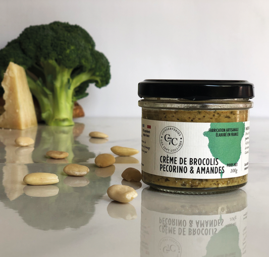 Crema de broccoli cu branza pecorino & migdale,100g