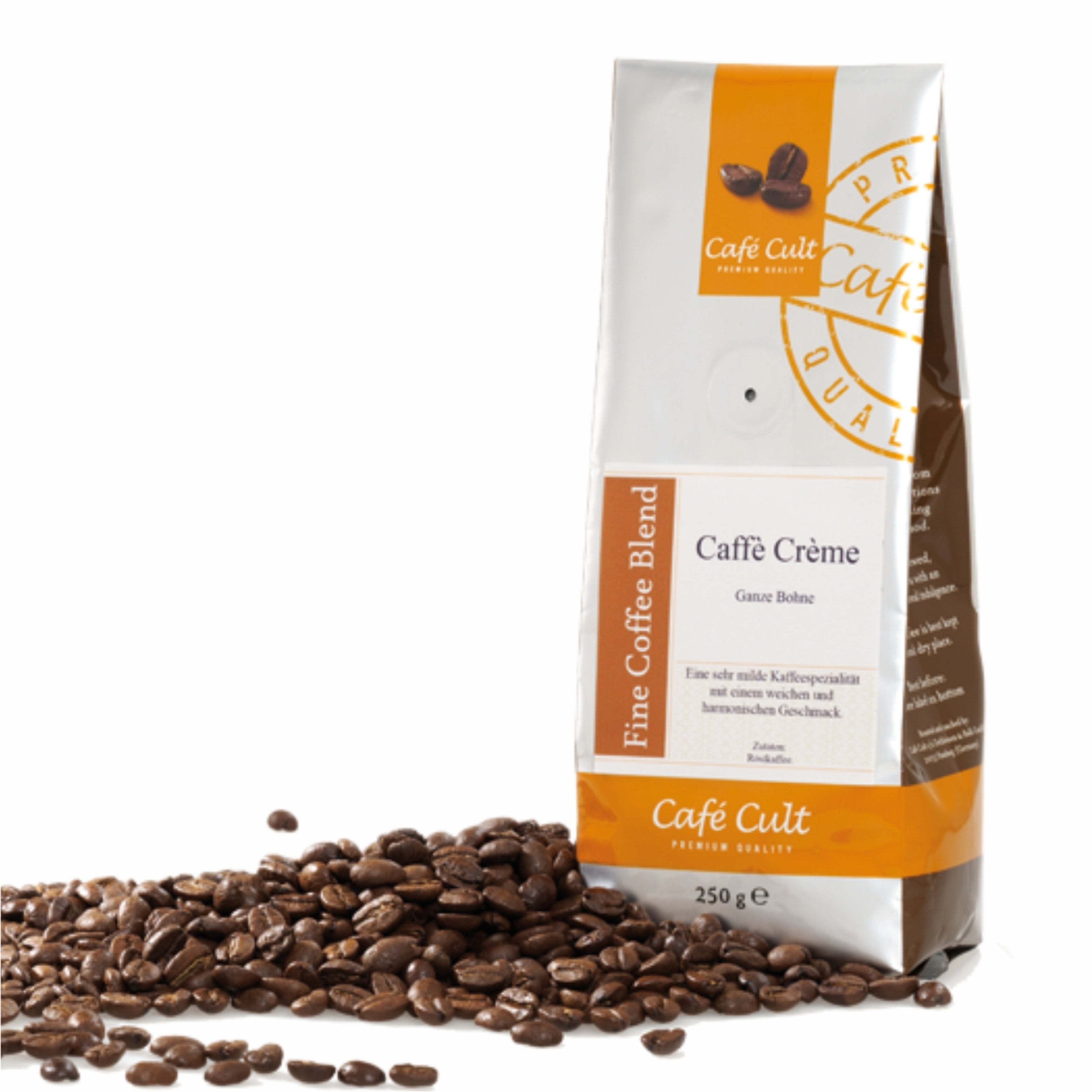 Cafea boabe caffe creme, 250 gr /Coffee & tea