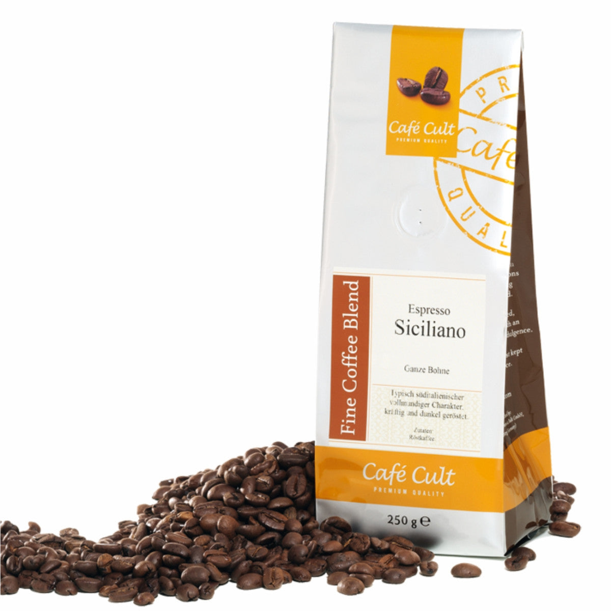 Cafea boabe Espresso Siciliano, 250 gr /Coffee & tea