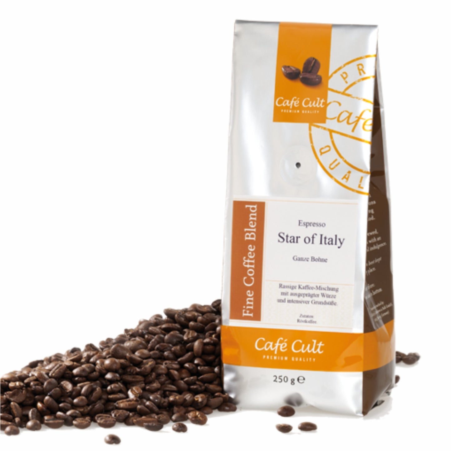 Cafea boabe Espresso “Star of Italy“, 250 gr /Coffee & tea