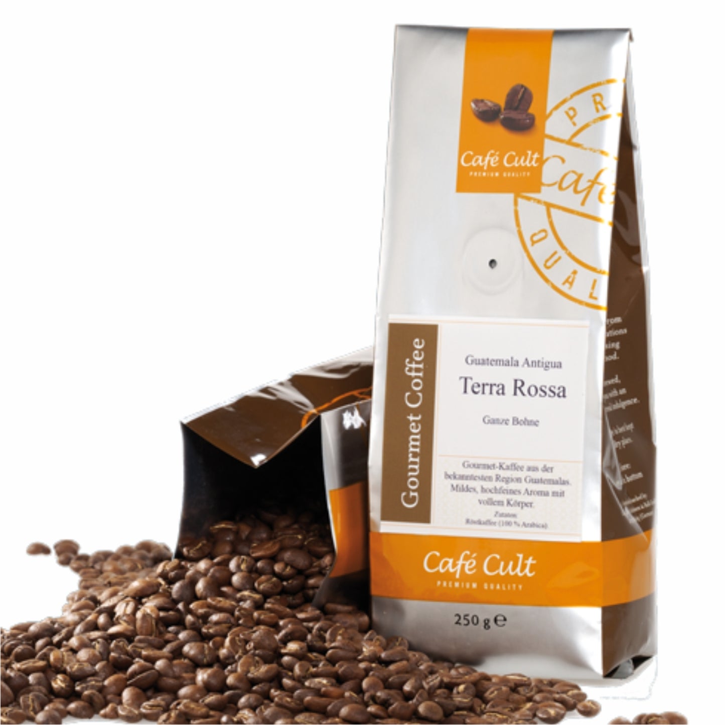Cafea boabe Guatemala Antigua “Terra Rossa“, 250 gr /Coffee & tea