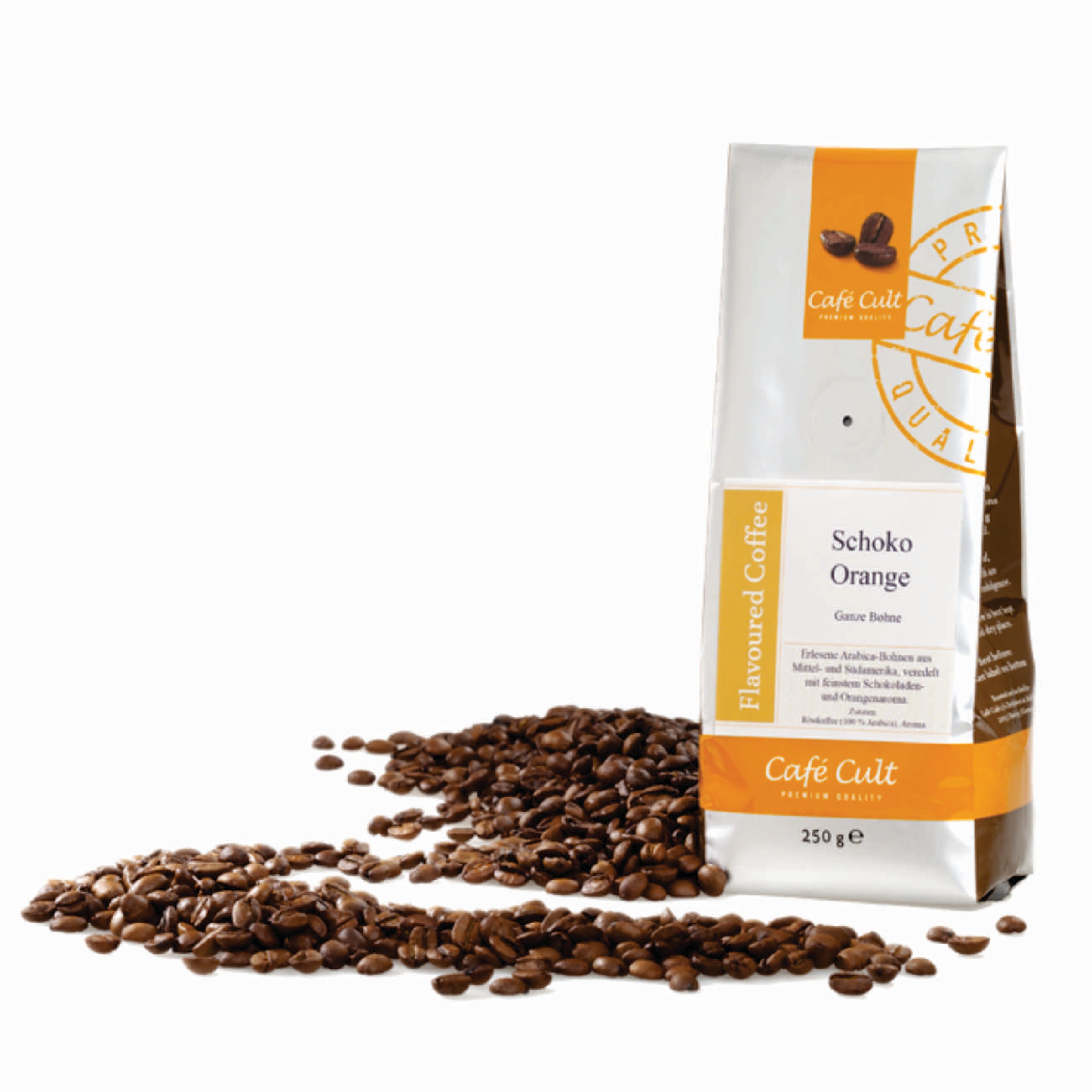 AROMATIZATA- Cafea boabe chocolate Orange, 250 GR /Coffee & tea