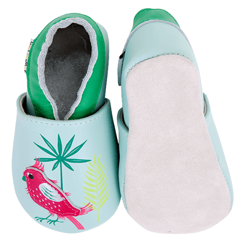 Pantofi din piele pentru copii, Tropical