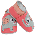 Pantofi din piele pentru copii Elephant