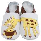Children's leather shoes, Giraffe