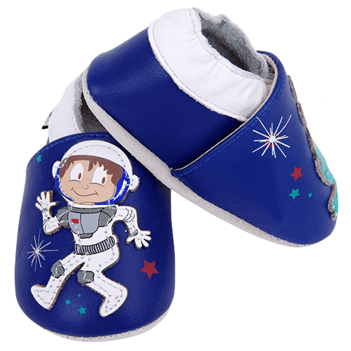 Pantofi din piele pentru copii, Cosmonaut